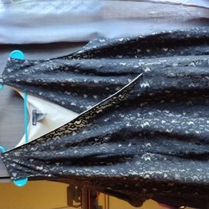 Lane Bryant Black lace dress size 28